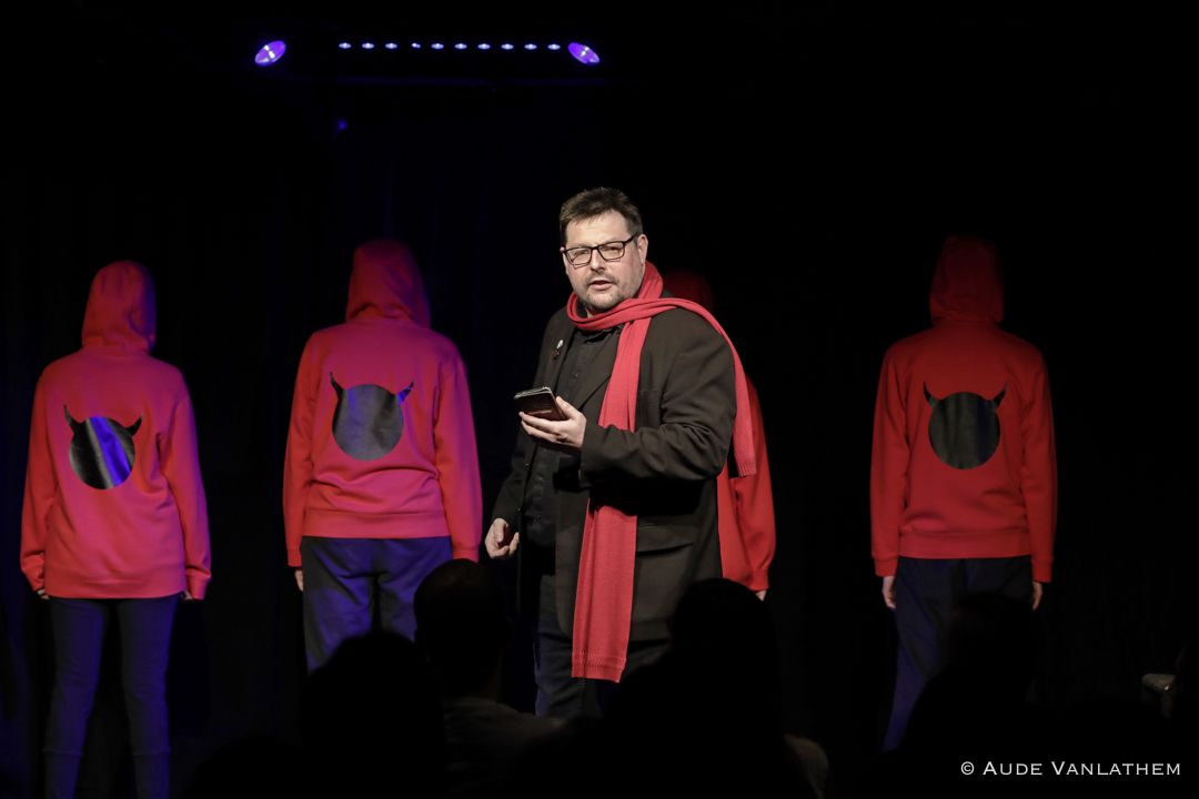 Spectacle d'improvisation en entreprise lors d'un teambuilding - Studio Impro